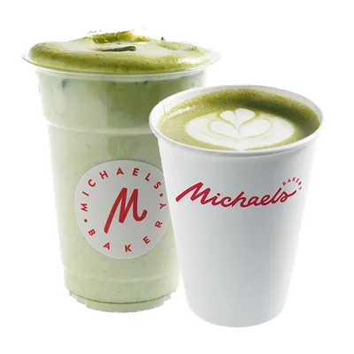 Matcha Latte, hot and iced